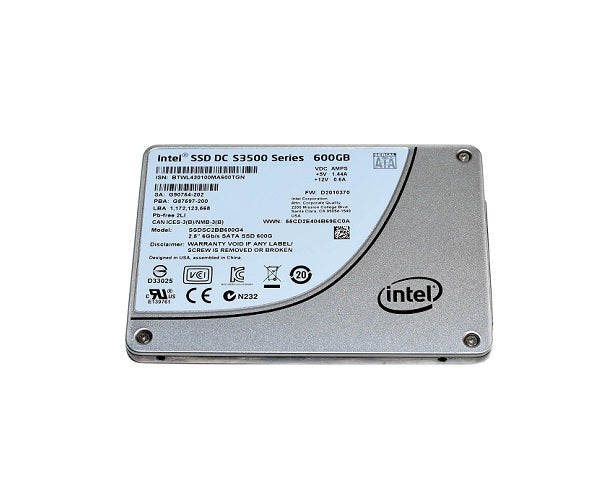 342-5377 - Dell 600GB MLC SATA 3GB/s Read Intensive 3.5-inch Solid State Drive