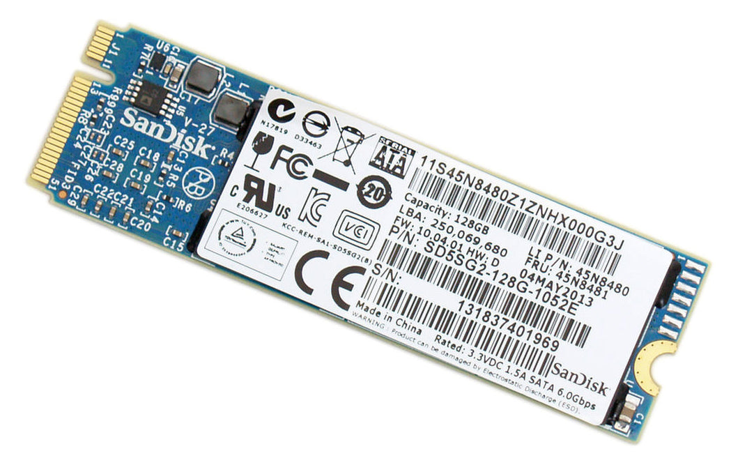 45N8481 - IBM 128GB Mini-PCI-Express Solid State Drive