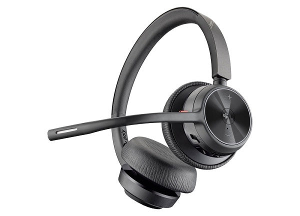 77Z32AA - Poly Voyager 4320-M Microsoft Teams Certified Headset with BT700 Dongle Charging Stand