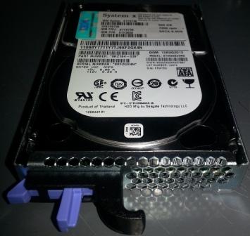 81Y9739 - IBM 500GB 7.2KRPM SATA 6GB/s 2.5-inch Hard Drive