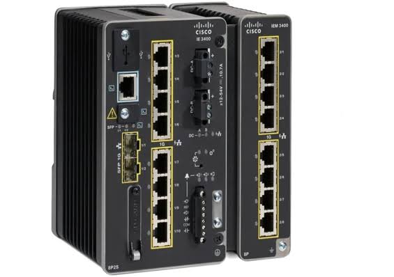 IE-3400-8P2S-A - Cisco Catalyst IE3400 8xGE PoE/2xGE SFP/Modular Switch