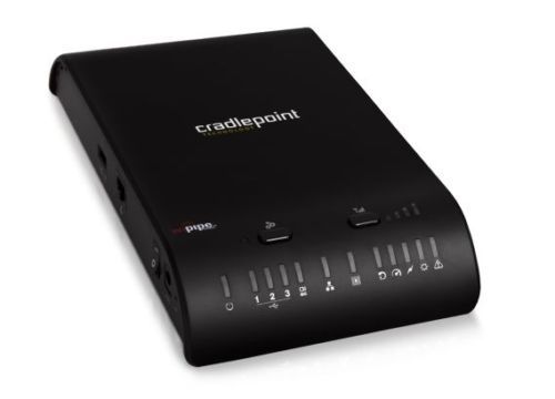 MBR1400V2 - CradlePoint 5-Ports 10/100/1000Mbps Gigabit 802.11 a/b/g/n Wireless Broadband Router For N...