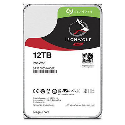 ST12000VN0007 - Seagate 12TB 7200RPM SATA 6G 3.5-inch Hard Drive