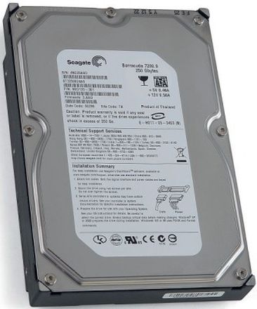ST3250824AS - Seagate 250GB 7.2KRPM SATA 3GB/s 3.5-inch Hard Drive