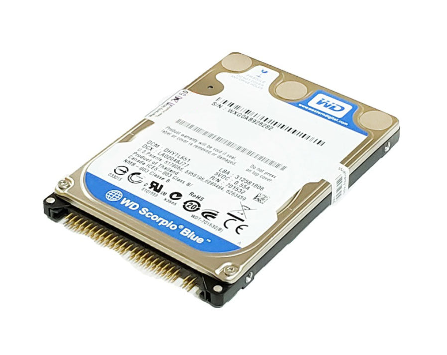 WD1000VE - Western Digital 100GB 5.4KRPM ATA-100 2.5-inch Hard Drive