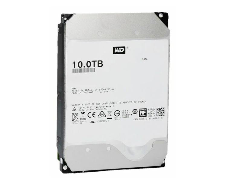 WD100EFAX-68LHPN0 - Western Digital 10TB 5400RPM SATA 6G 3.5-inch Hard Drive