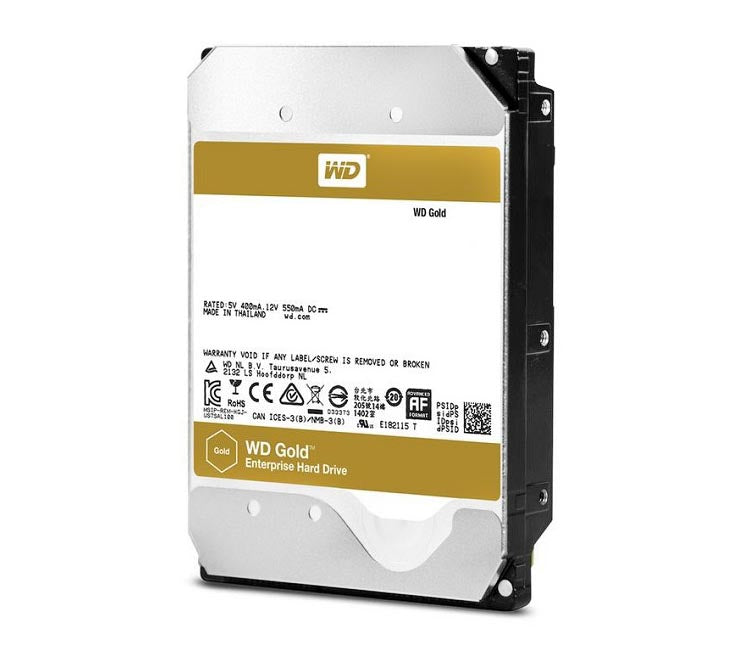 WD161KRYZ - Western Digital Gold 16TB 7200RPM SATA 6G 3.5-inch Hard Drive