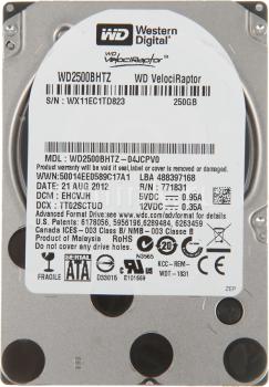 WD2500BHTZ - Western Digital 250GB 10000RPM SATA 6G 2.5-inch Hard Drive