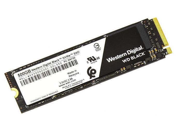 WDS500G2X0C - Western Digital 500GB M.2 2280 PCI-E 3.0 x4 3D NAND NVMe SSD