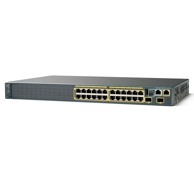 WS-C2960S-24PS-L - Cisco Catalyst 2960-S Series 24-Port PoE+ Switch