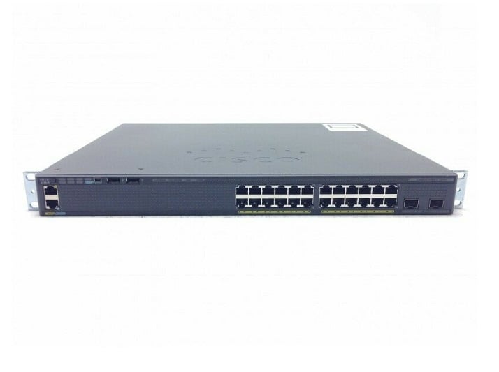 WS-C2960X-24PD-L - Cisco Catalyst 2960-X Series PoE+ Switch