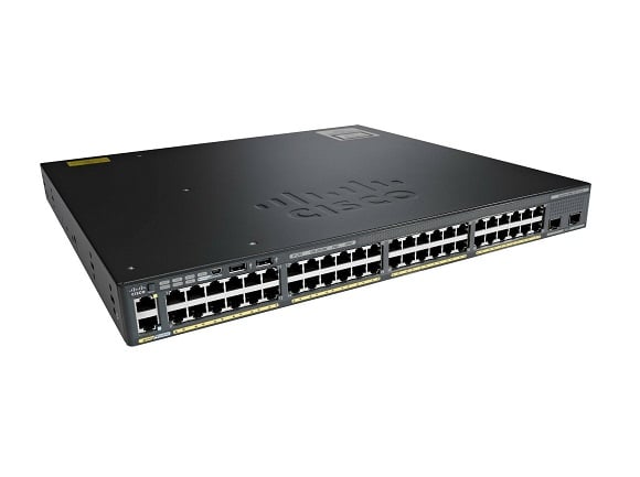 WS-C2960X-48LPD-L - Cisco Catalyst 2960-X Series 48-Port PoE+ Switch