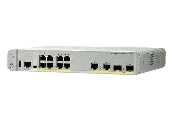 WS-C3560CX-8TC-S - Cisco Catalyst 3560CX Series 8-Port Gigabit Ethernet Switch