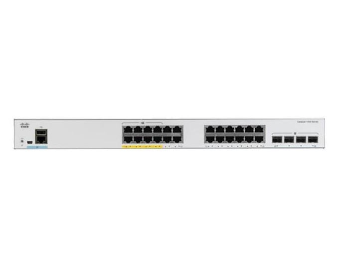 C1000-24FP-4G-L - Cisco Catalyst 1000-24FP 24-Port Managed Rackmount Network Switch